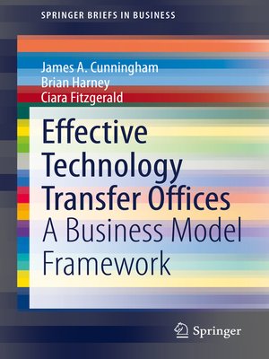 cover image of Effective Technology Transfer Offices